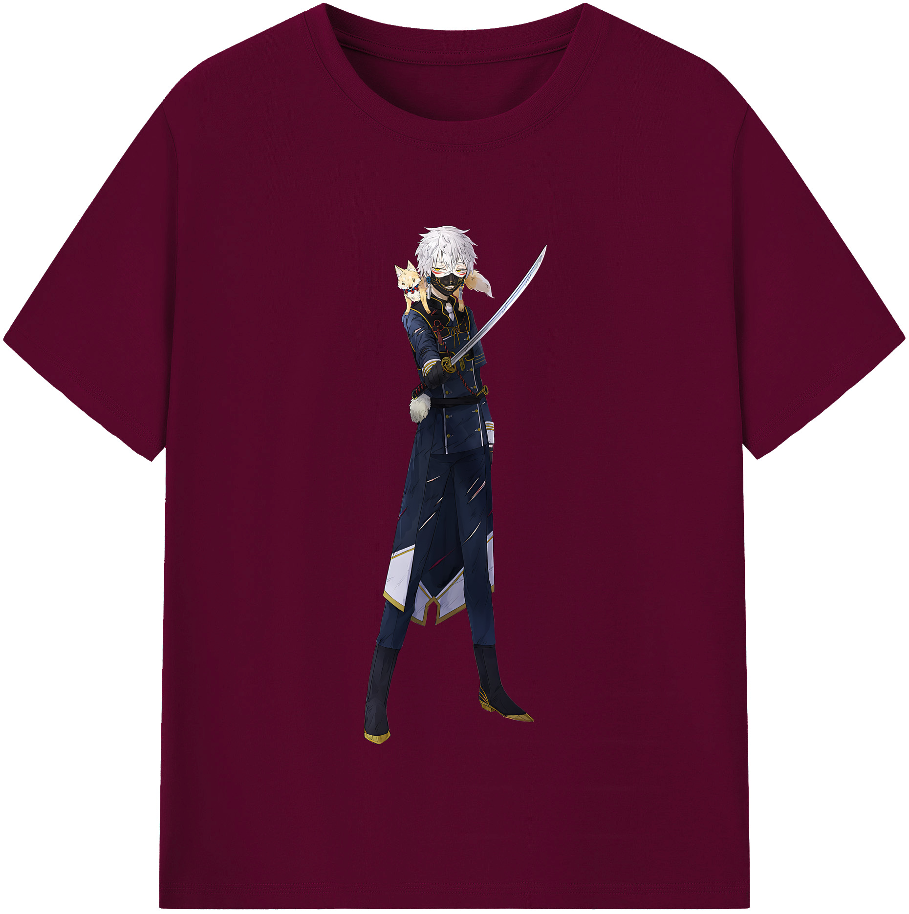 （画像用） 刀剣乱舞 Touken Ranbu レディースカジュアルプリントTシャツ（綿100％）